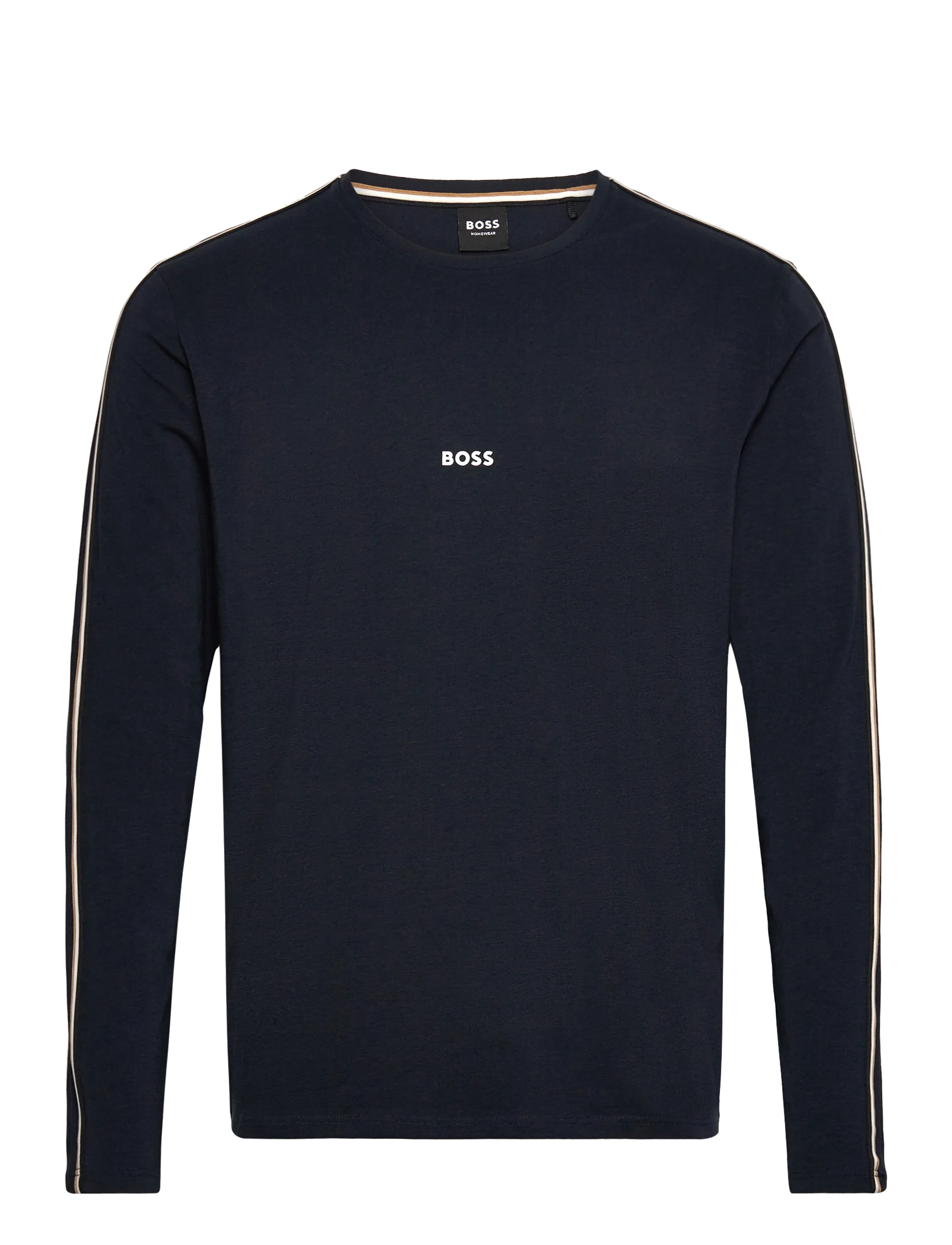BOSS Unique LS-Shirt - Pyjamapaidat - DARK BLUE / navy