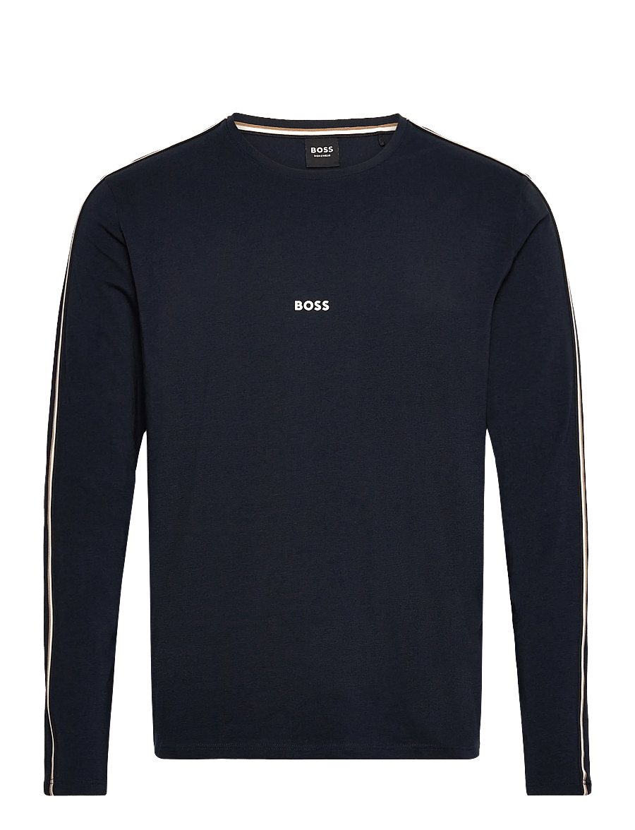 BOSS - Unique LS-Shirt - pyjamaoberteile - dark blue - 0