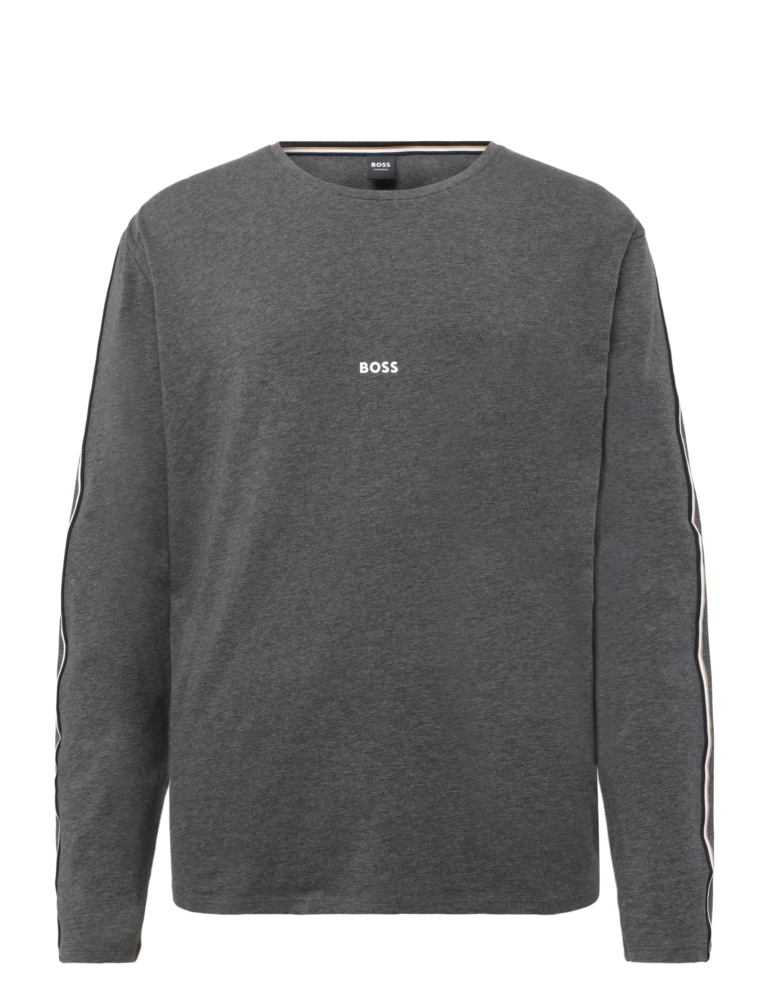 BOSS Unique LS-Shirt - Pyjamaoberteile - MEDIUM GREY / grey