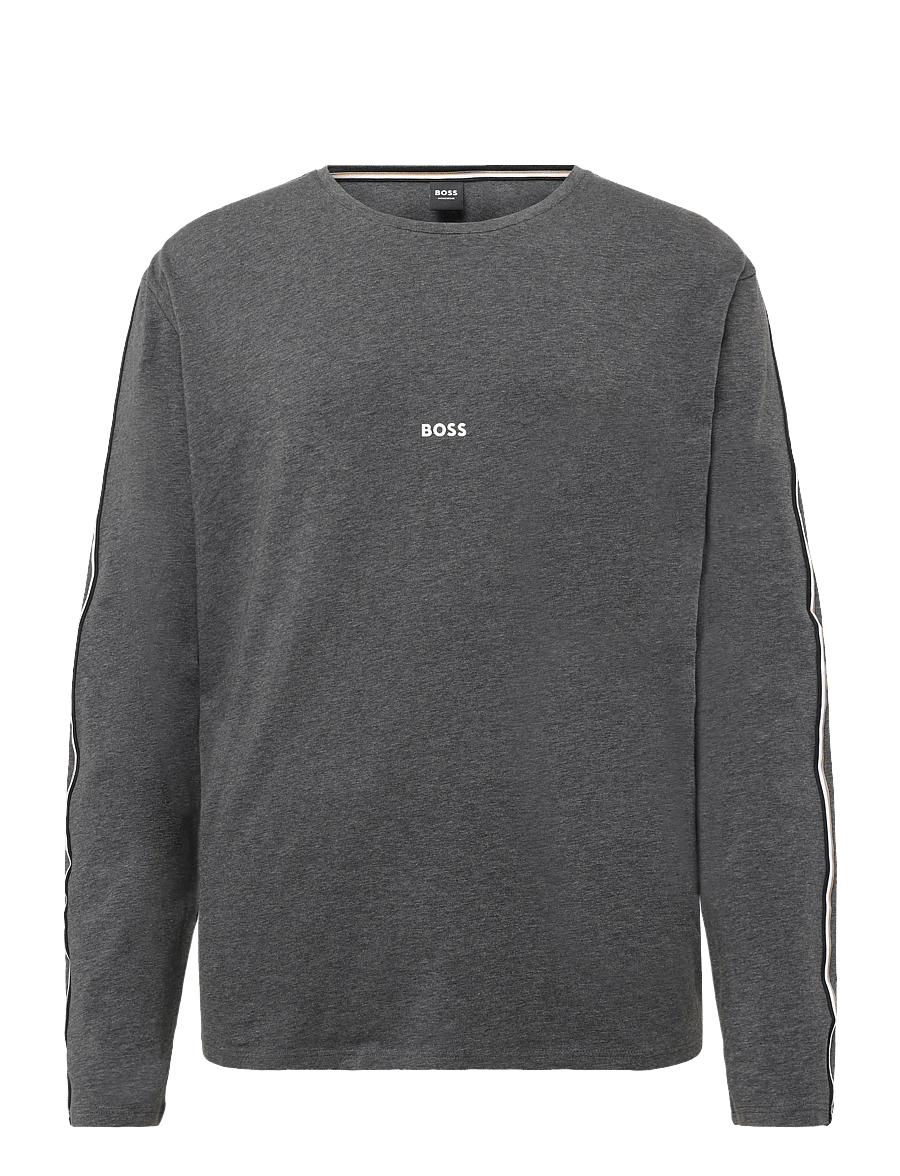 BOSS - Unique LS-Shirt - pyjamaoberteile - medium grey - 0