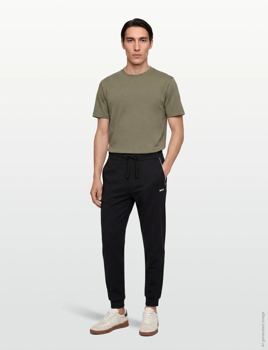 BOSS - Unique Pants Cuff CW - nach anlass kaufen - black - 0