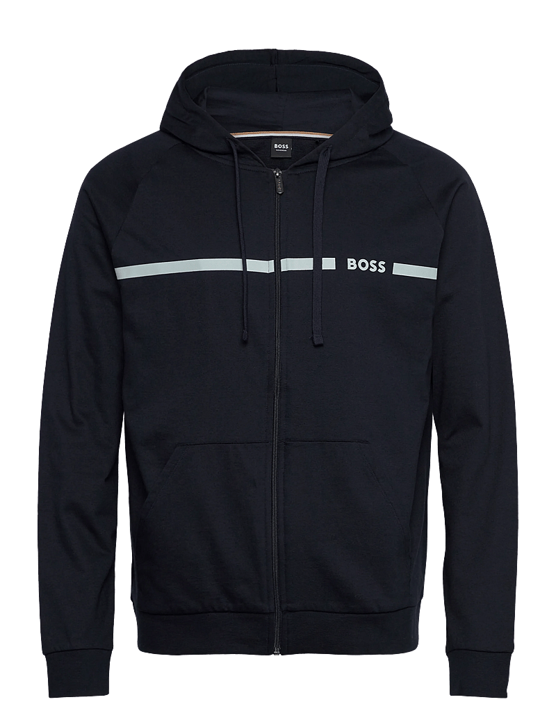 BOSS - Authentic Jacket H - kapuutsiga dressipluusid - dark blue - 0