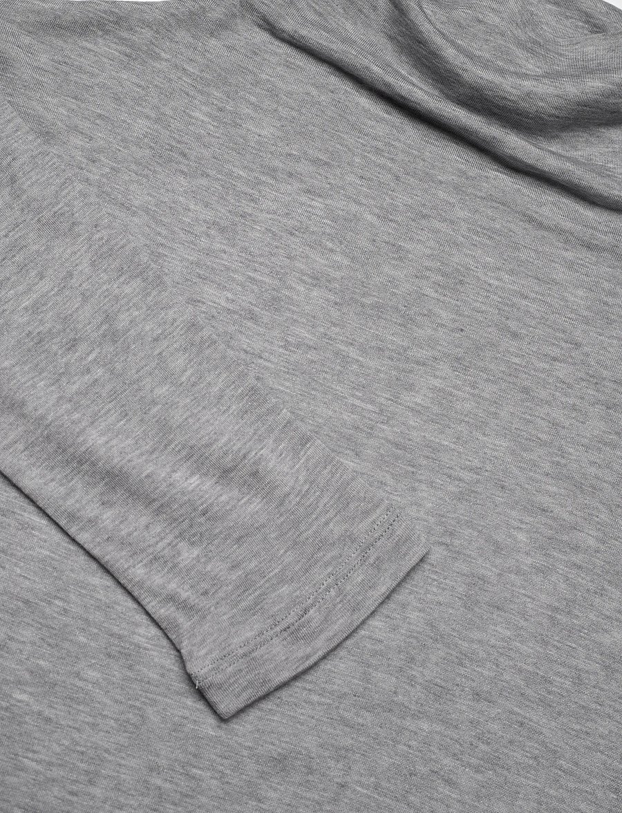 BOSS - Elavu - long-sleeved tops - light/pastel grey - 2