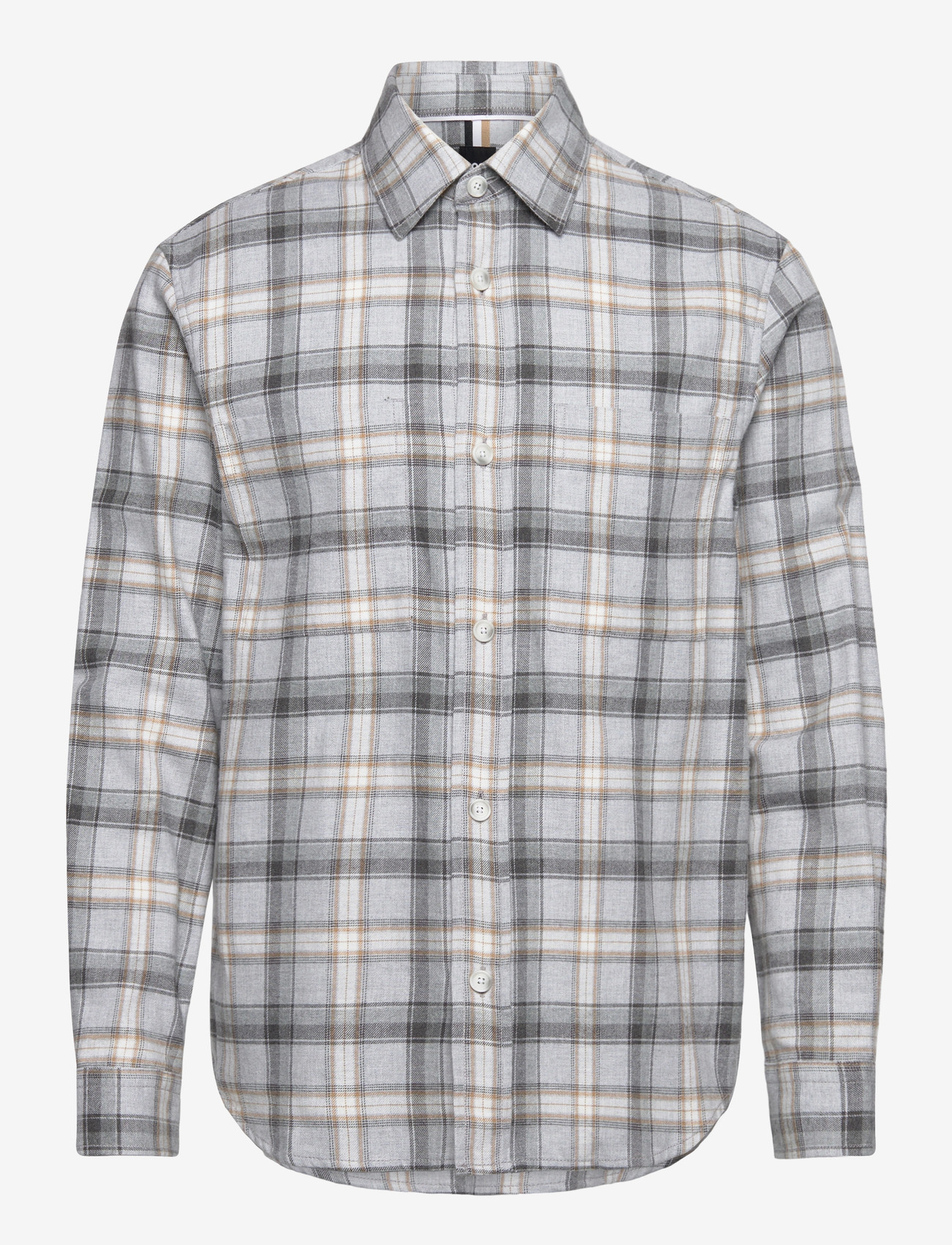 BOSS - C-OWEN-2PP-C1-253 - flanellsärgid - medium grey - 0