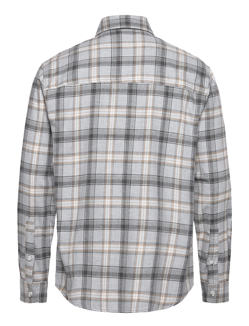 BOSS - C-OWEN-2PP-C1-253 - flanellsärgid - medium grey - 1