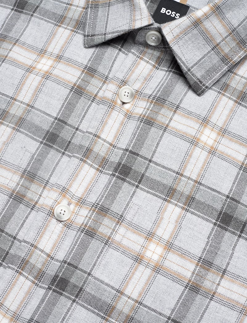 BOSS - C-OWEN-2PP-C1-253 - flanellsärgid - medium grey - 3