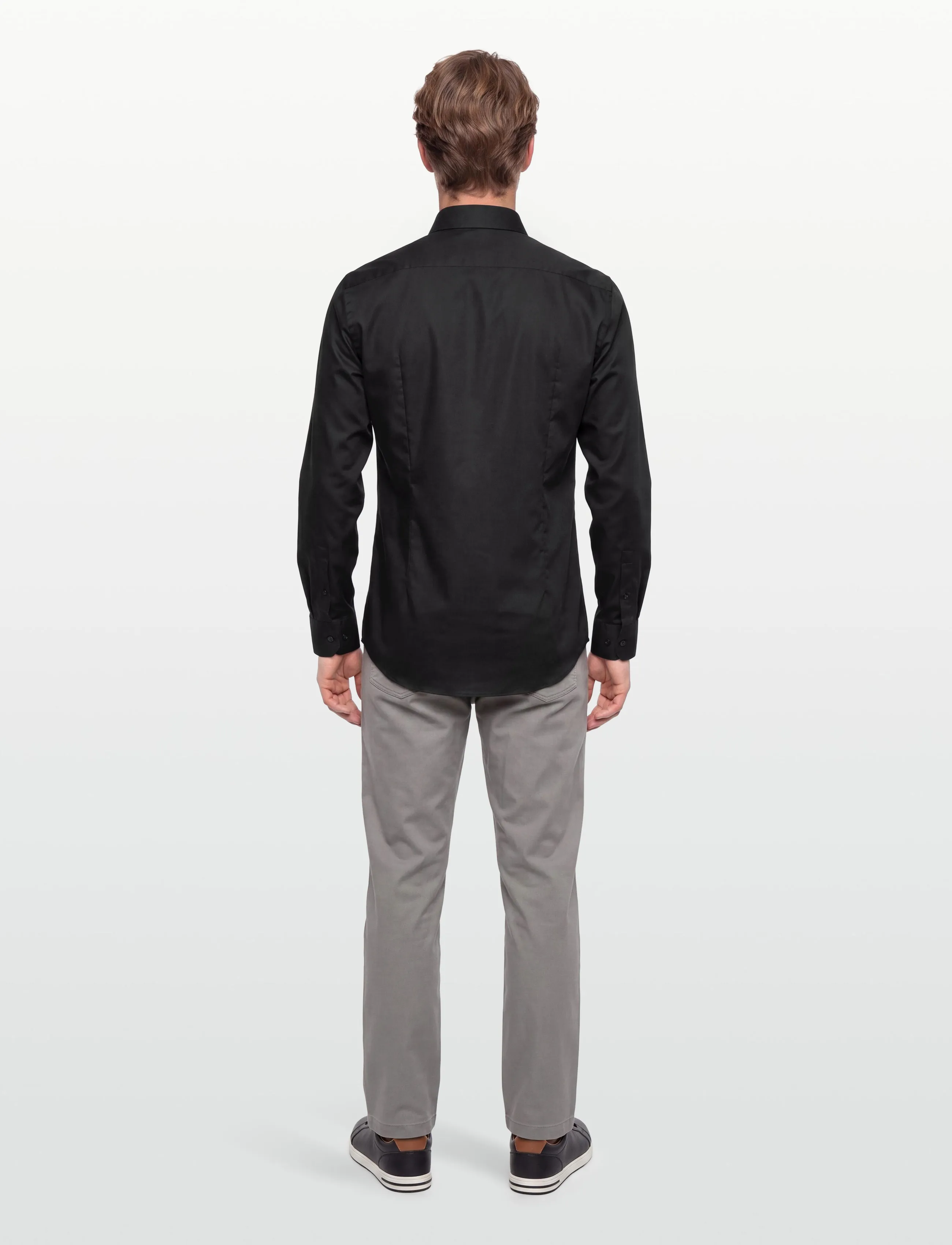 BOSS - H-HANK-party6-254 - business shirts - black - 4