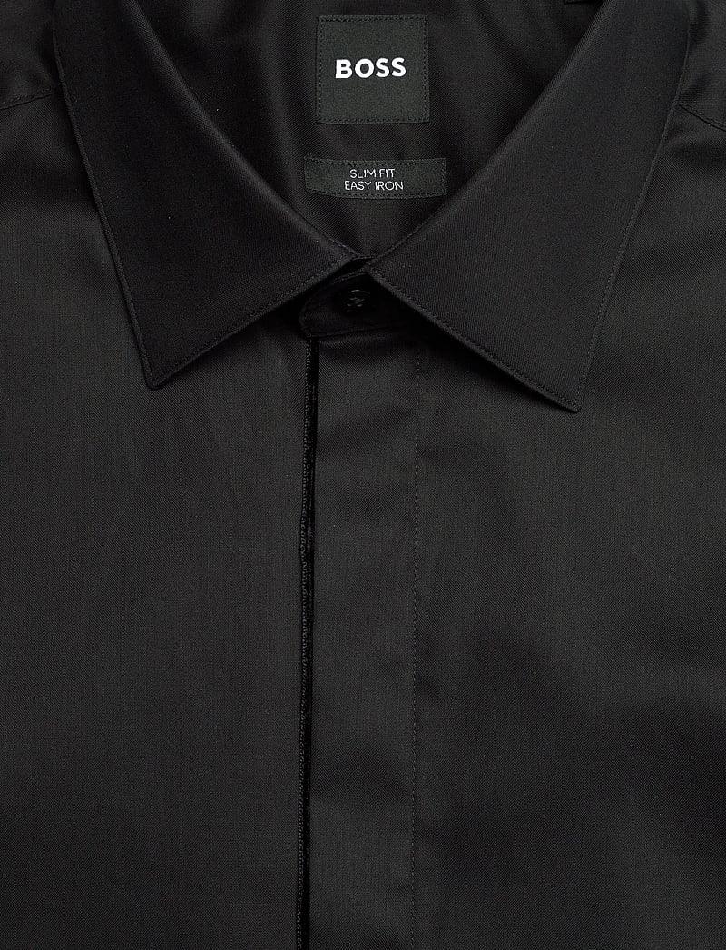 BOSS - H-HANK-party6-254 - basic-hemden - black - 2