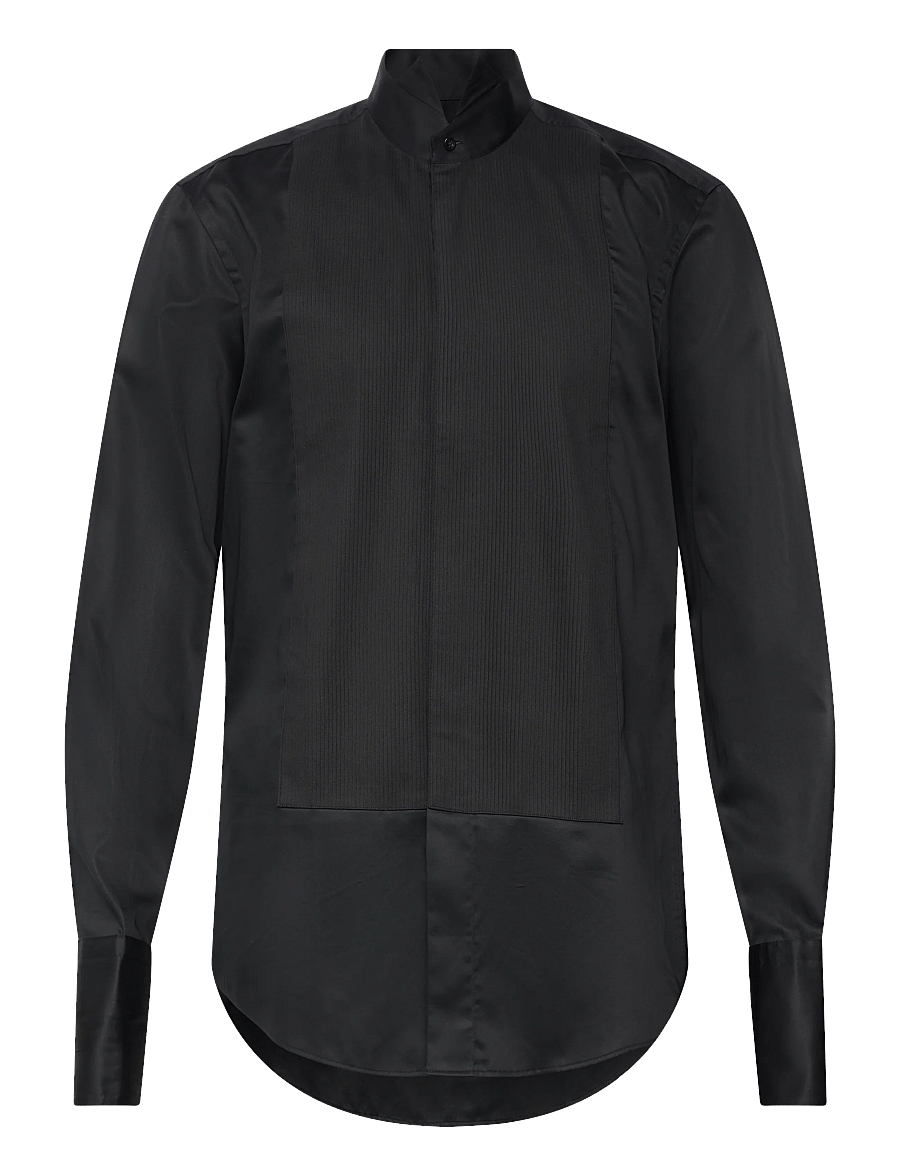 BOSS - H-HANK-W-TUX3-DC-254 - smokingskjortor - black - 0