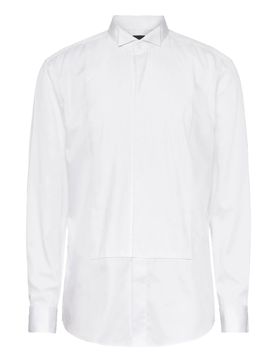 BOSS - H-HANK-W-TUX3-DC-254 - smokingskjortor - white - 0