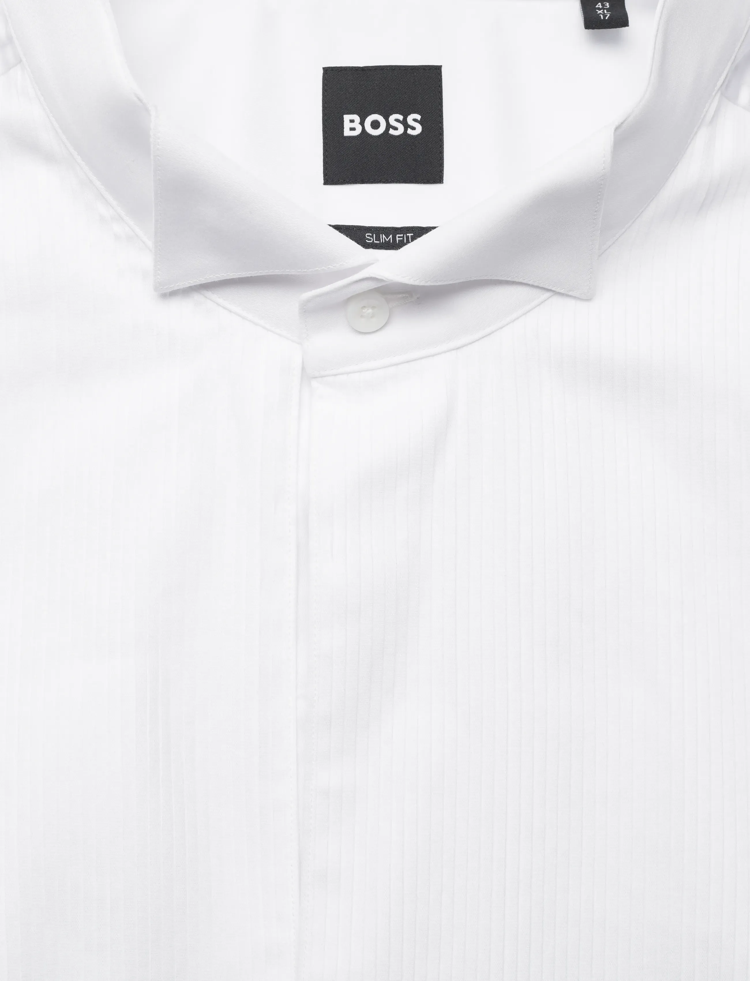 BOSS - H-HANK-W-TUX3-DC-254 - anzugshemd - white - 2