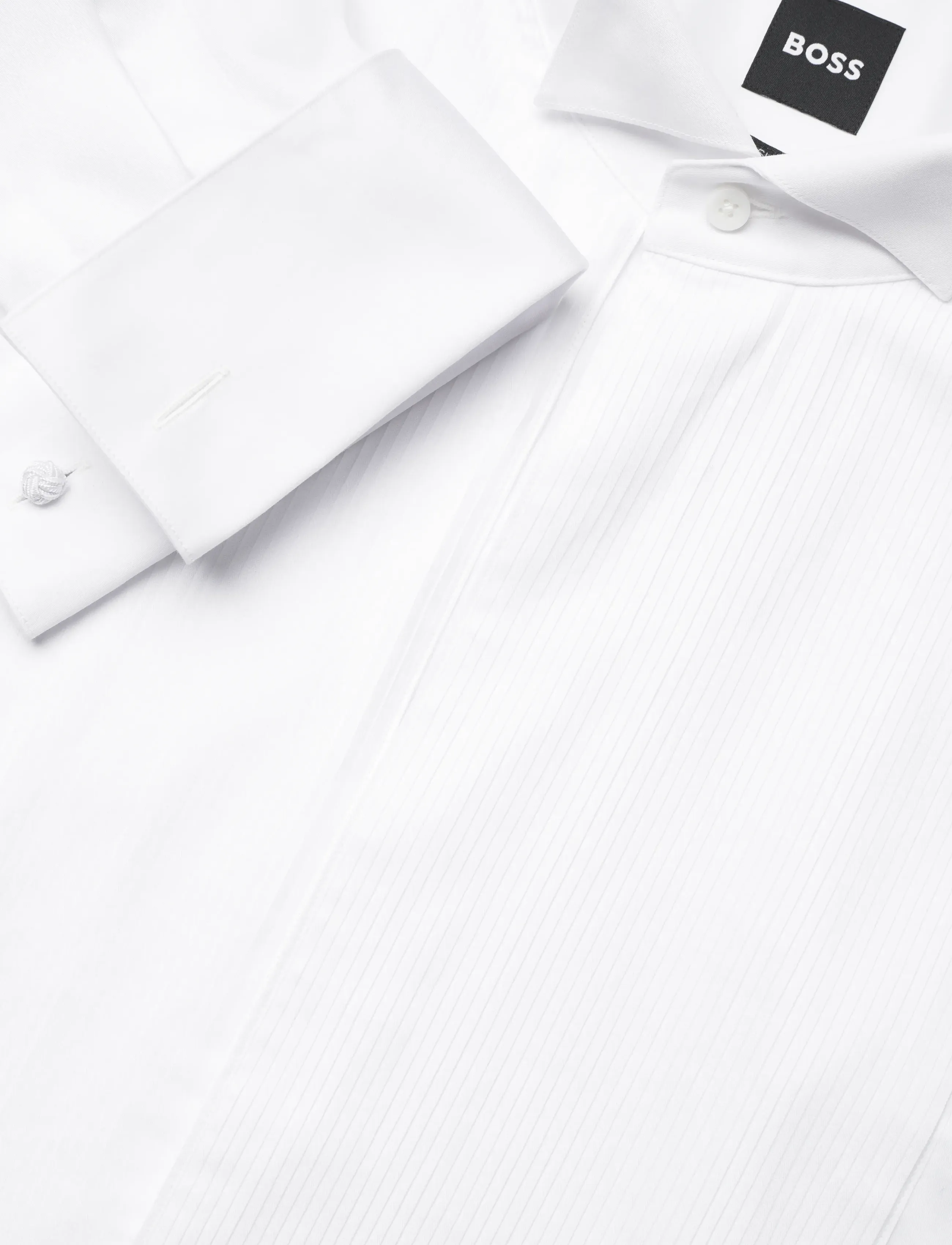 BOSS - H-HANK-W-TUX3-DC-254 - anzugshemd - white - 3