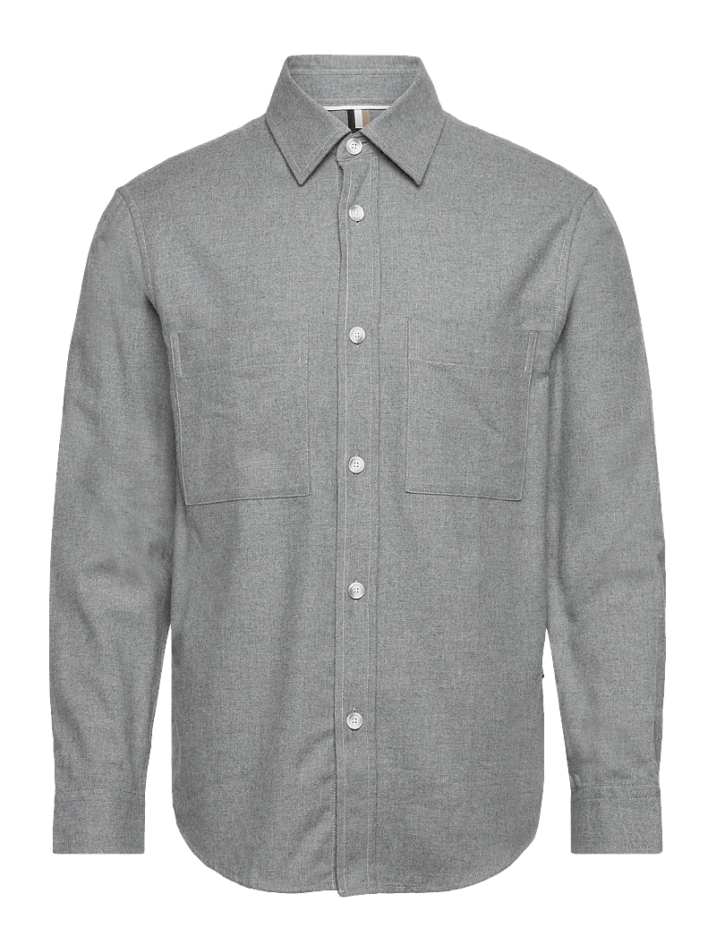 BOSS - C-OWEN-2PP-C1-253 - basic skjortor - medium grey - 0