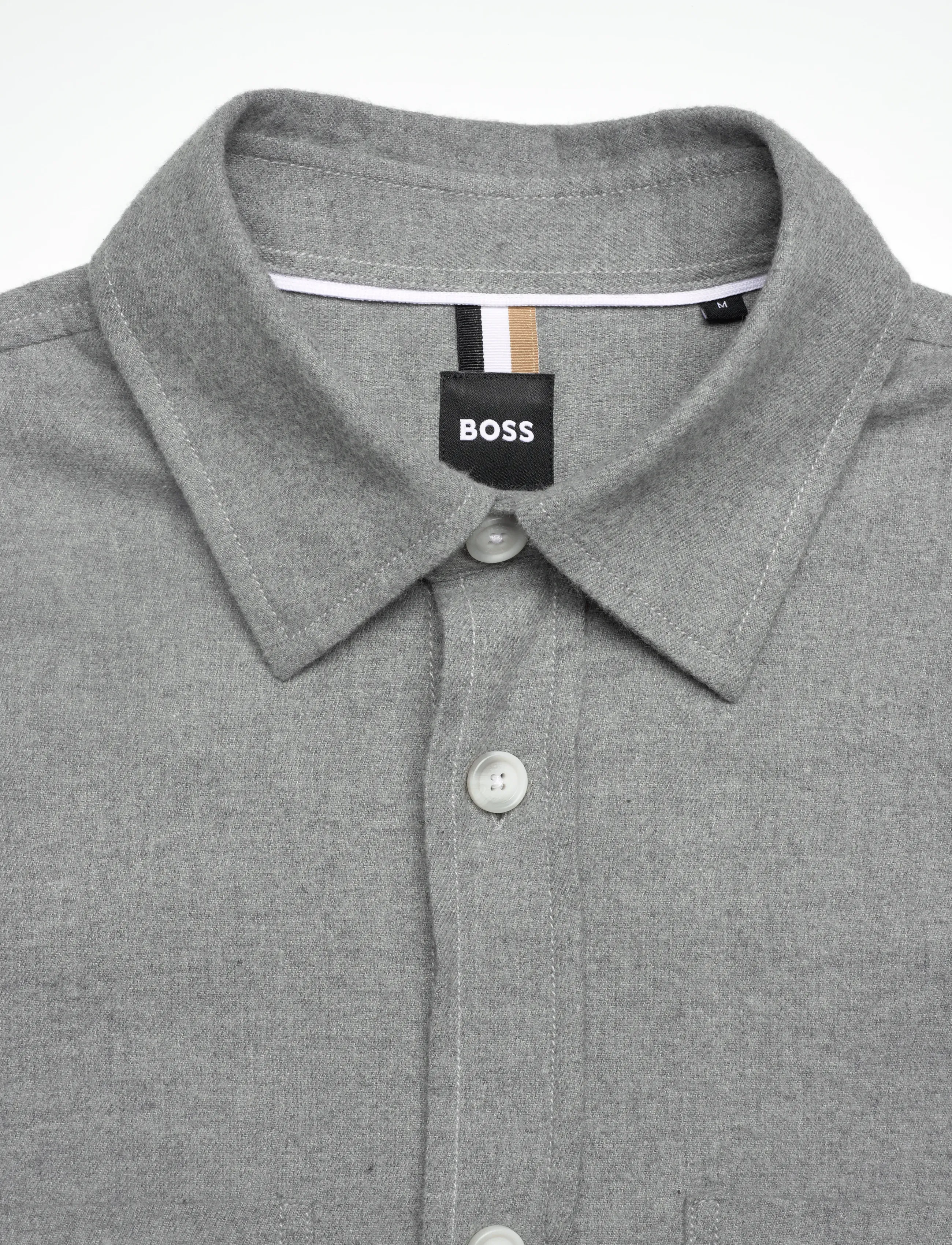 BOSS - C-OWEN-2PP-C1-253 - casual hemden - medium grey - 2