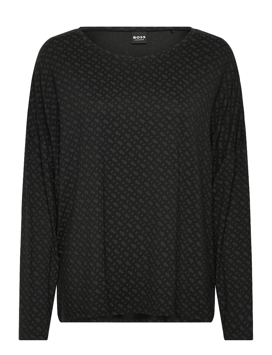 BOSS - B Logo_LS-Shirt - oberteile - black - 0