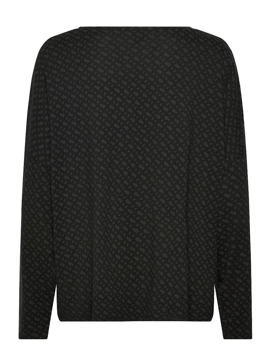 BOSS - B Logo_LS-Shirt - oberteile - black - 1