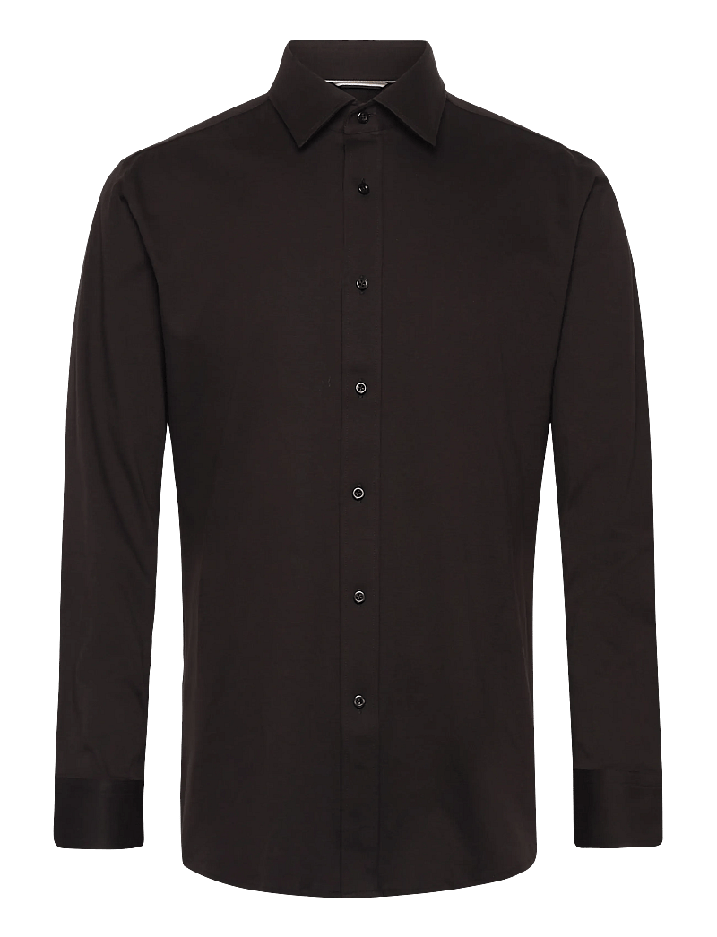 BOSS - C-HANK-kent-C1-253 - tavalised t-särgid - dark brown - 0