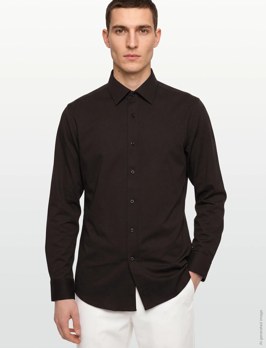 BOSS - C-HANK-kent-C1-253 - formelle hemden - dark brown - 3