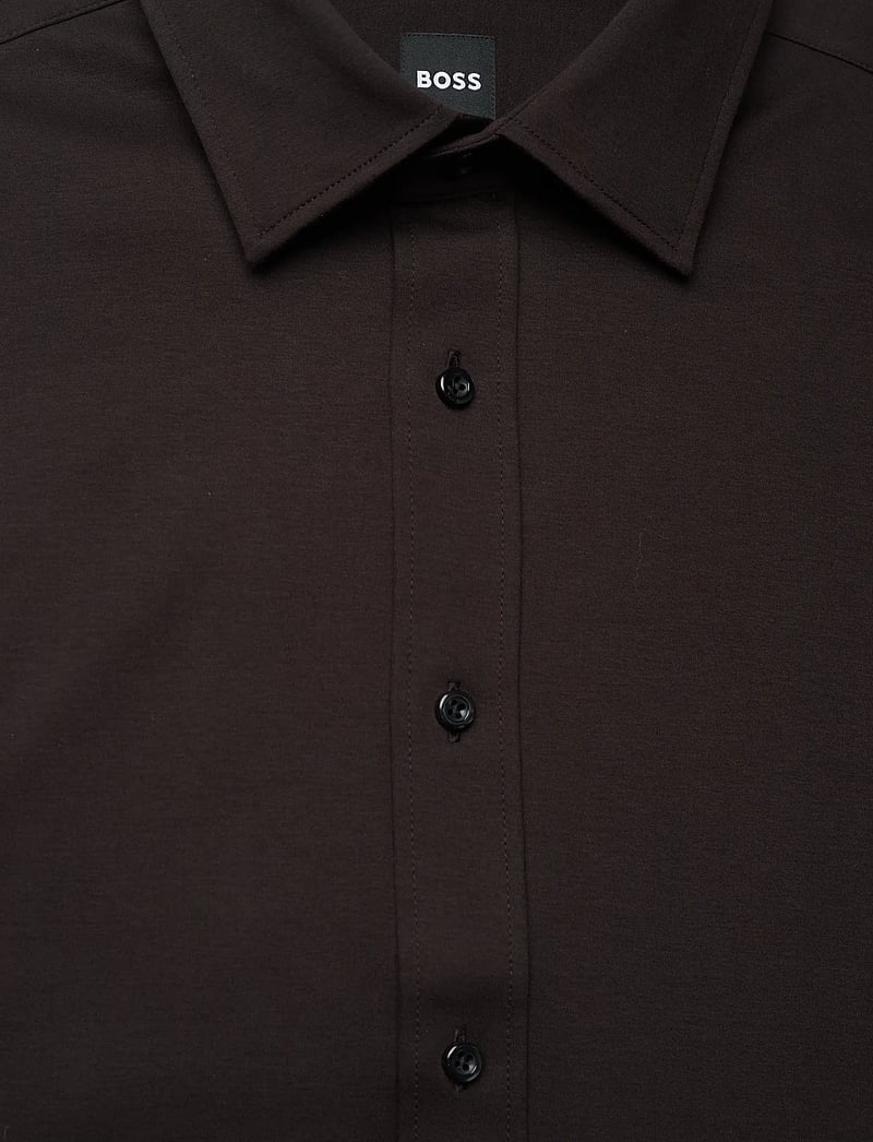 BOSS - C-HANK-kent-C1-253 - tavalised t-särgid - dark brown - 2