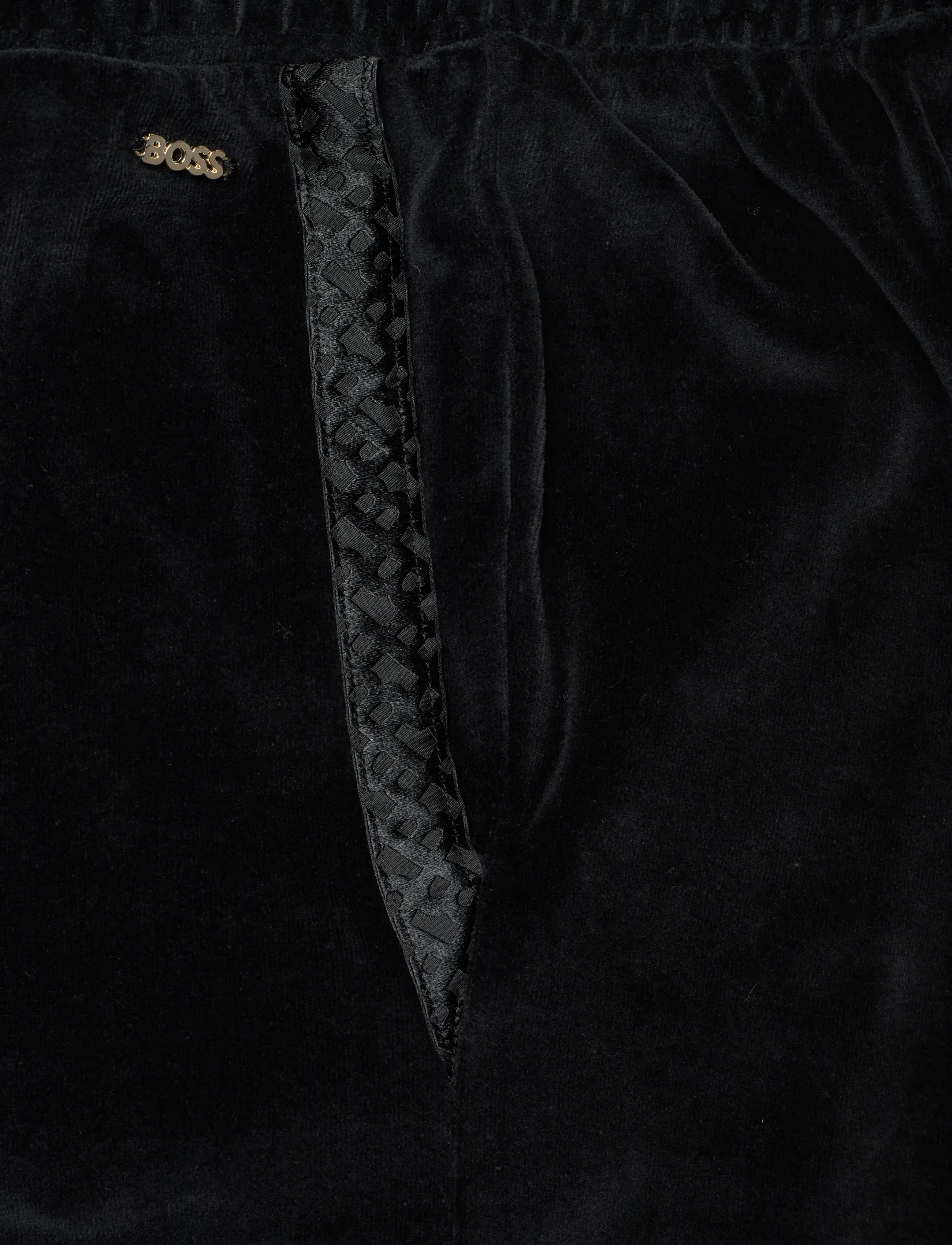 BOSS - Velour_Pants - black - 2