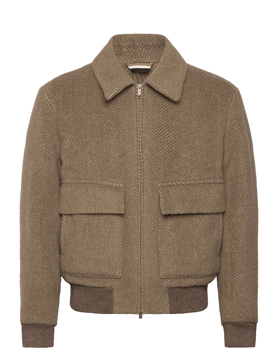 BOSS - H-Charly-254 - wolljacken - open brown - 0