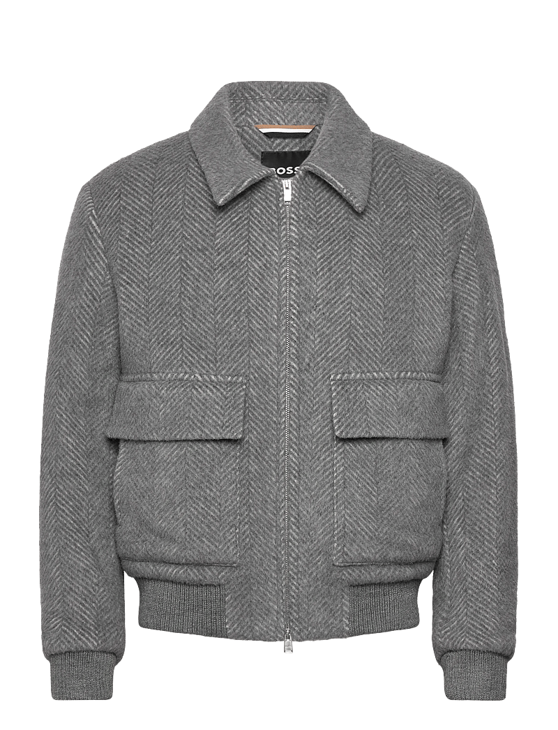 BOSS - H-Charly-254 - wolljacken - silver - 0