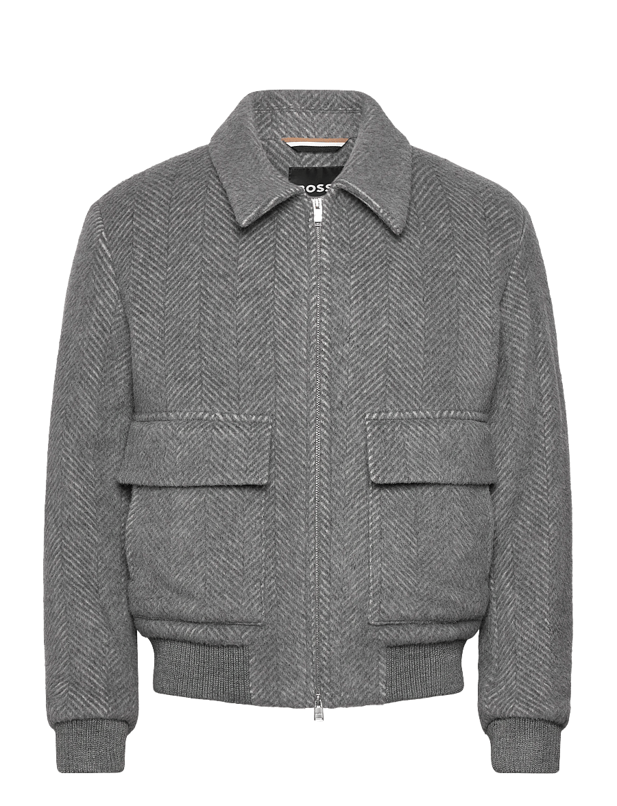 BOSS - H-Charly-254 - wolljacken - silver - 0