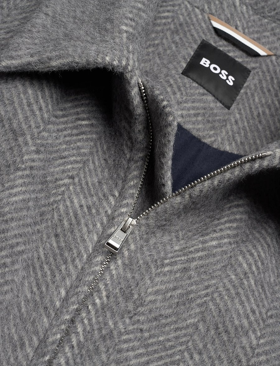 BOSS - H-Charly-254 - wolljacken - silver - 2