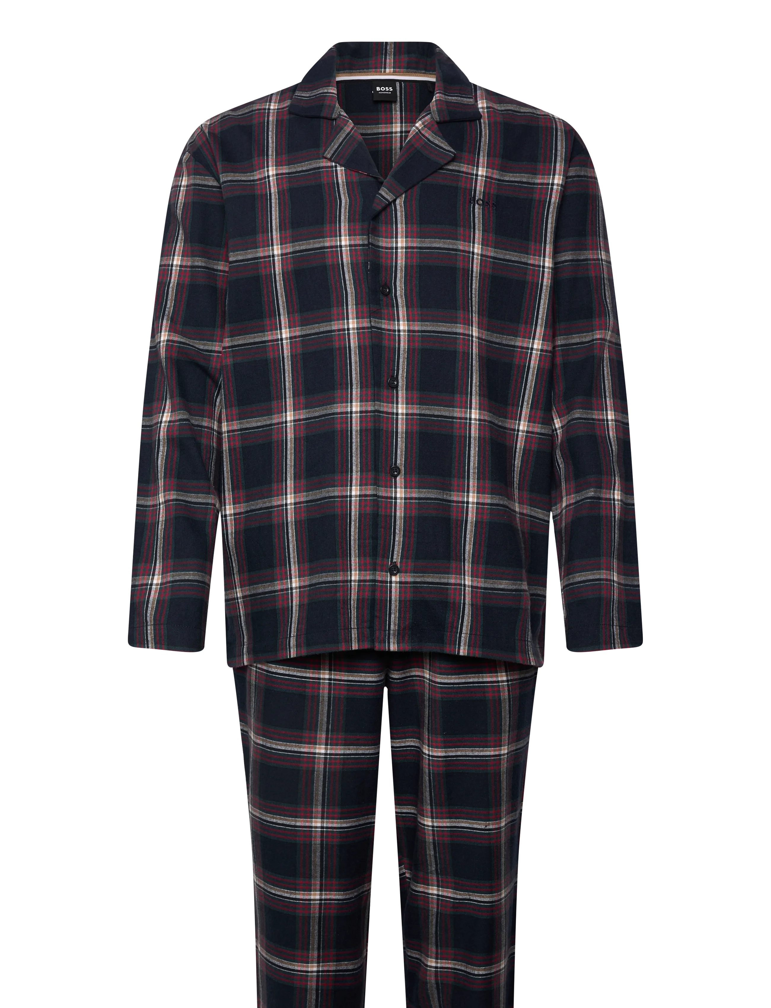 BOSS Holiday Pyjama Patterned - L - Herren