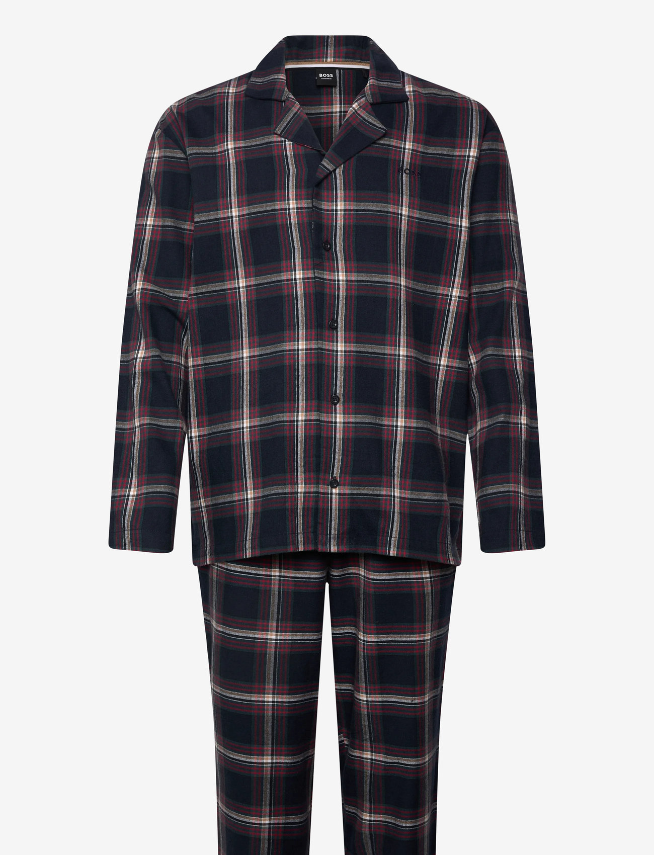 BOSS - Holiday Pyjama - nattkläder - open blue - 0