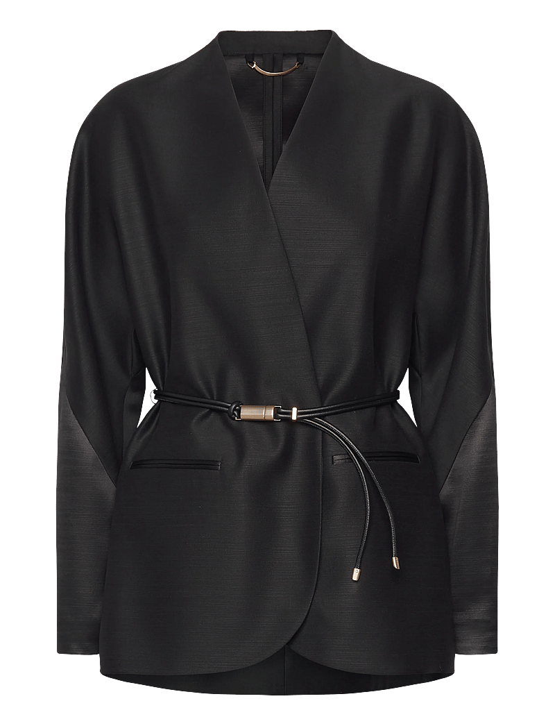 BOSS - Jokur - vööga bleiserid - black - 0