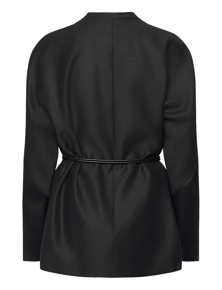 BOSS - Jokur - blazer mit gürtel - black - 2