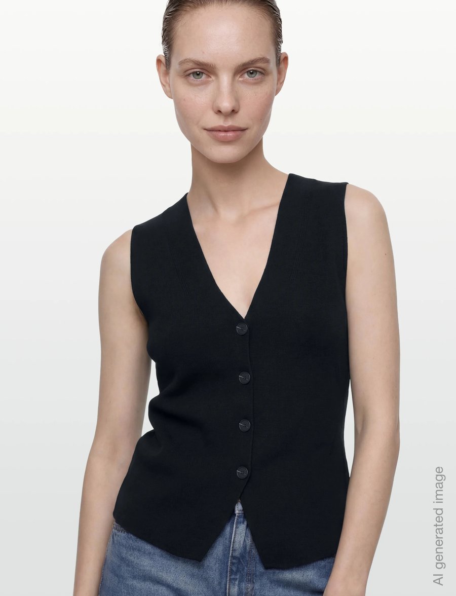BOSS - Fylvie - strickwesten - dark blue - 3