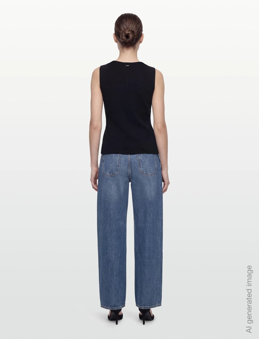 BOSS - Fylvie - strickwesten - dark blue - 4