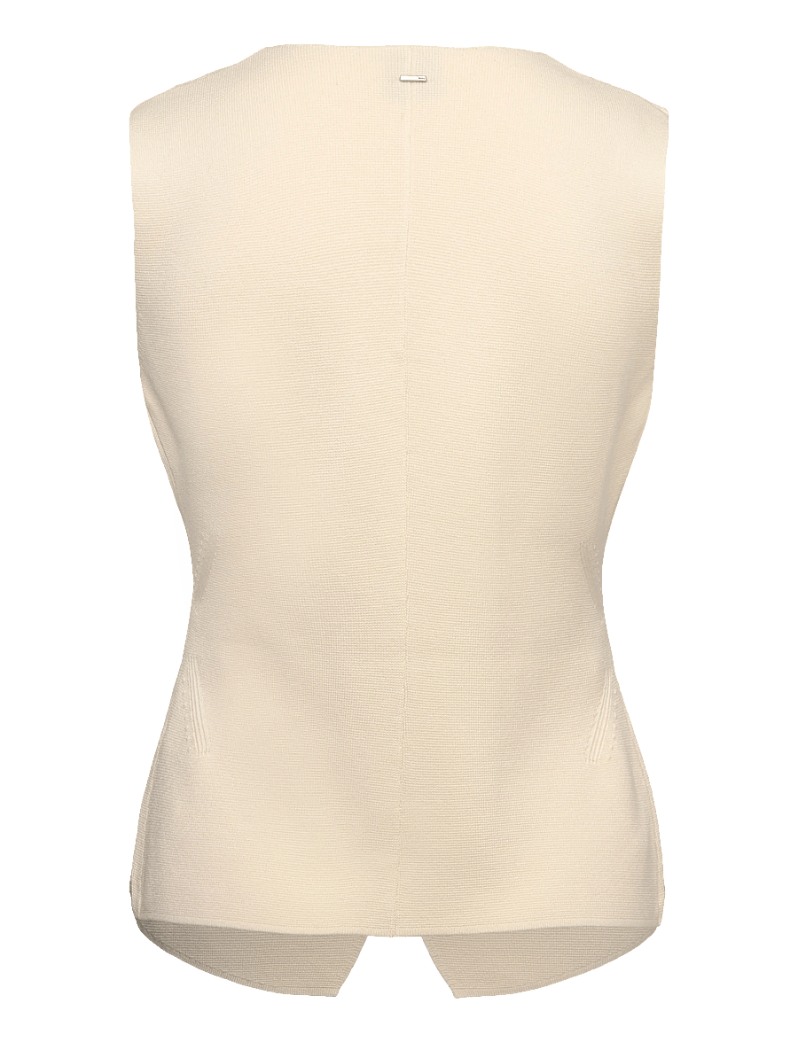 BOSS - Fylvie - strickwesten - open white - 1