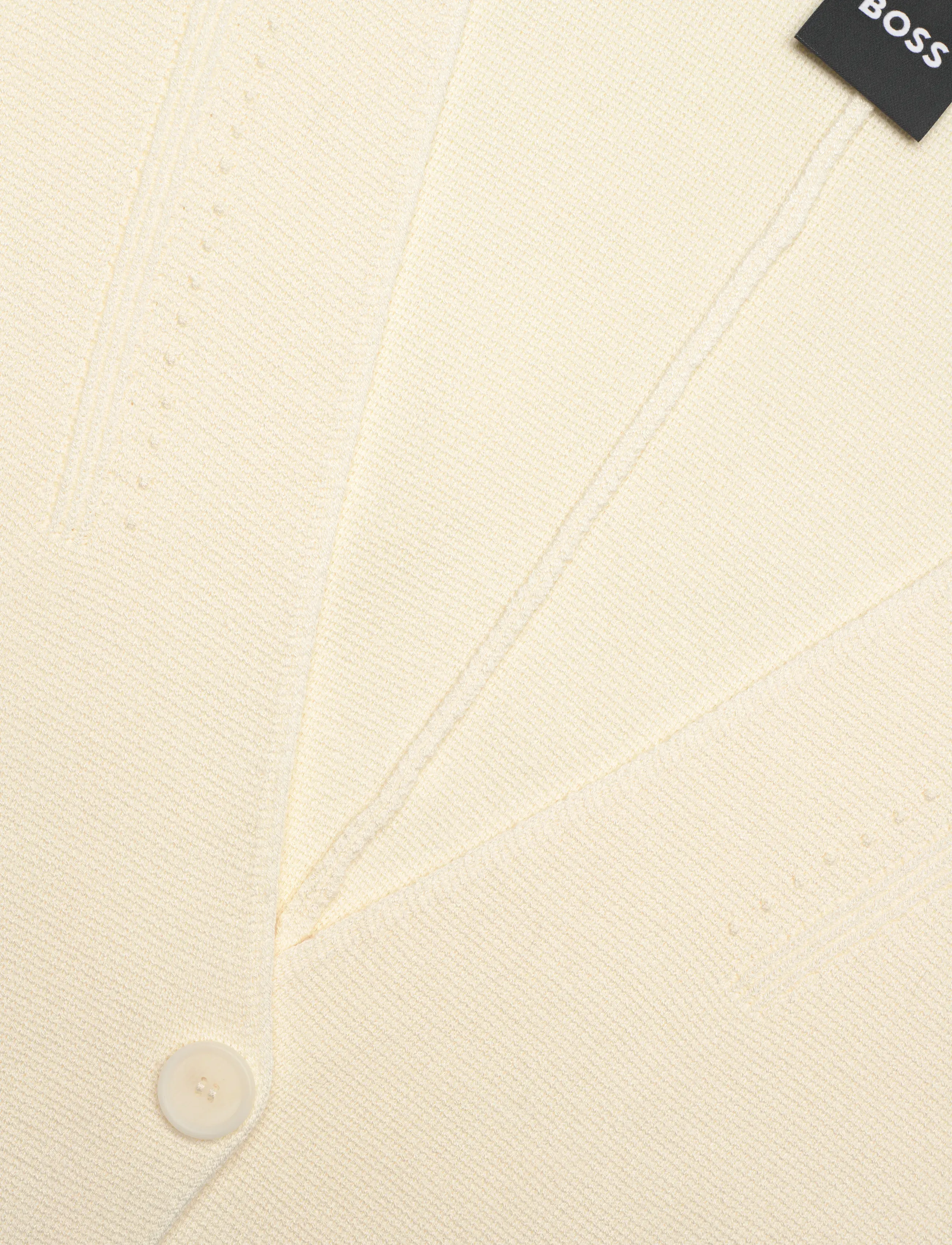 BOSS - Fylvie - strickwesten - open white - 2