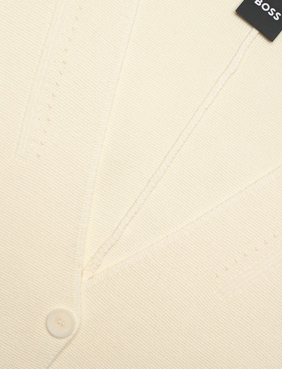 BOSS - Fylvie - strickwesten - open white - 2