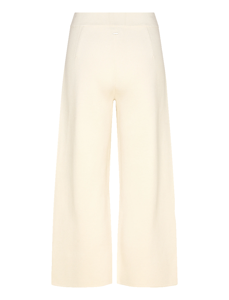 BOSS - Fallegra - hosen mit weitem bein - open white - 2