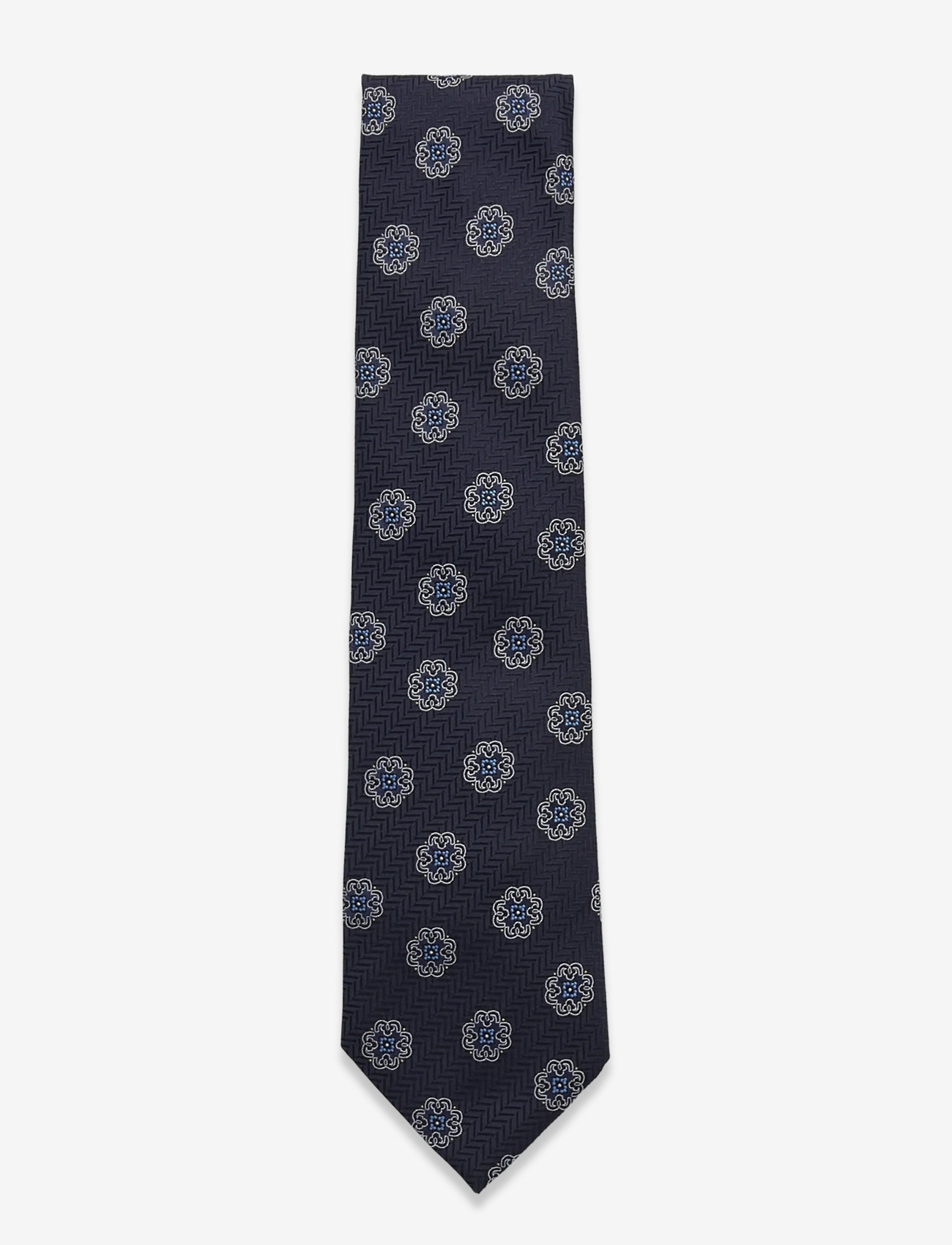 BOSS - H-TIE CM 7.5 253 - krawatten - dark blue - 0