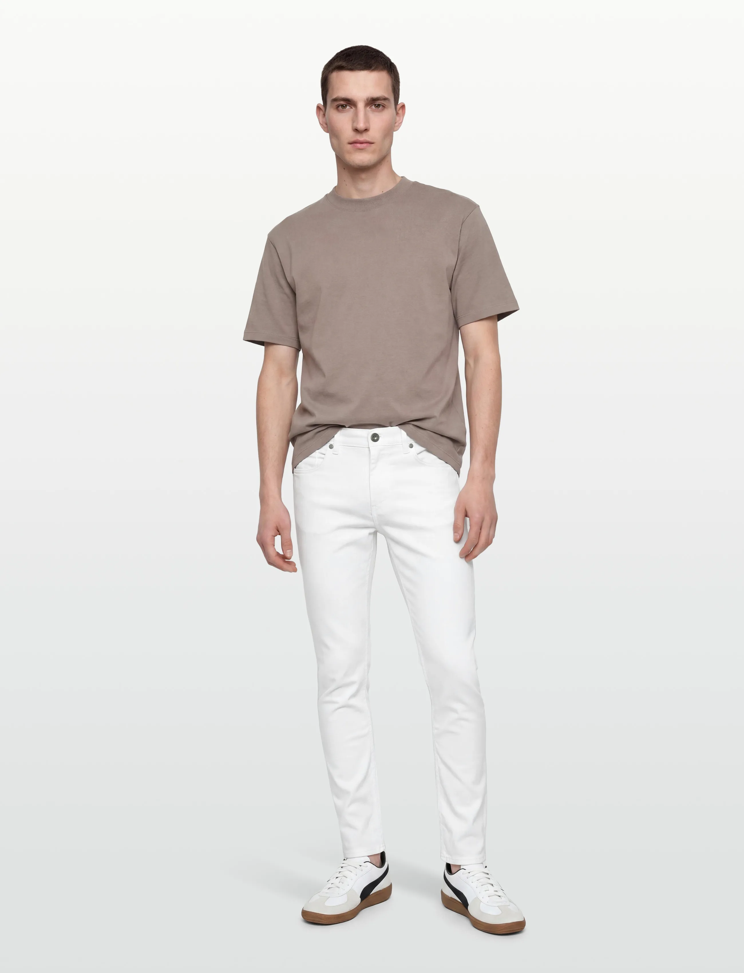 BOSS H-Delaware_Rmw, 36 x 36, Trousers, Weiß - Chinos, Männerswear