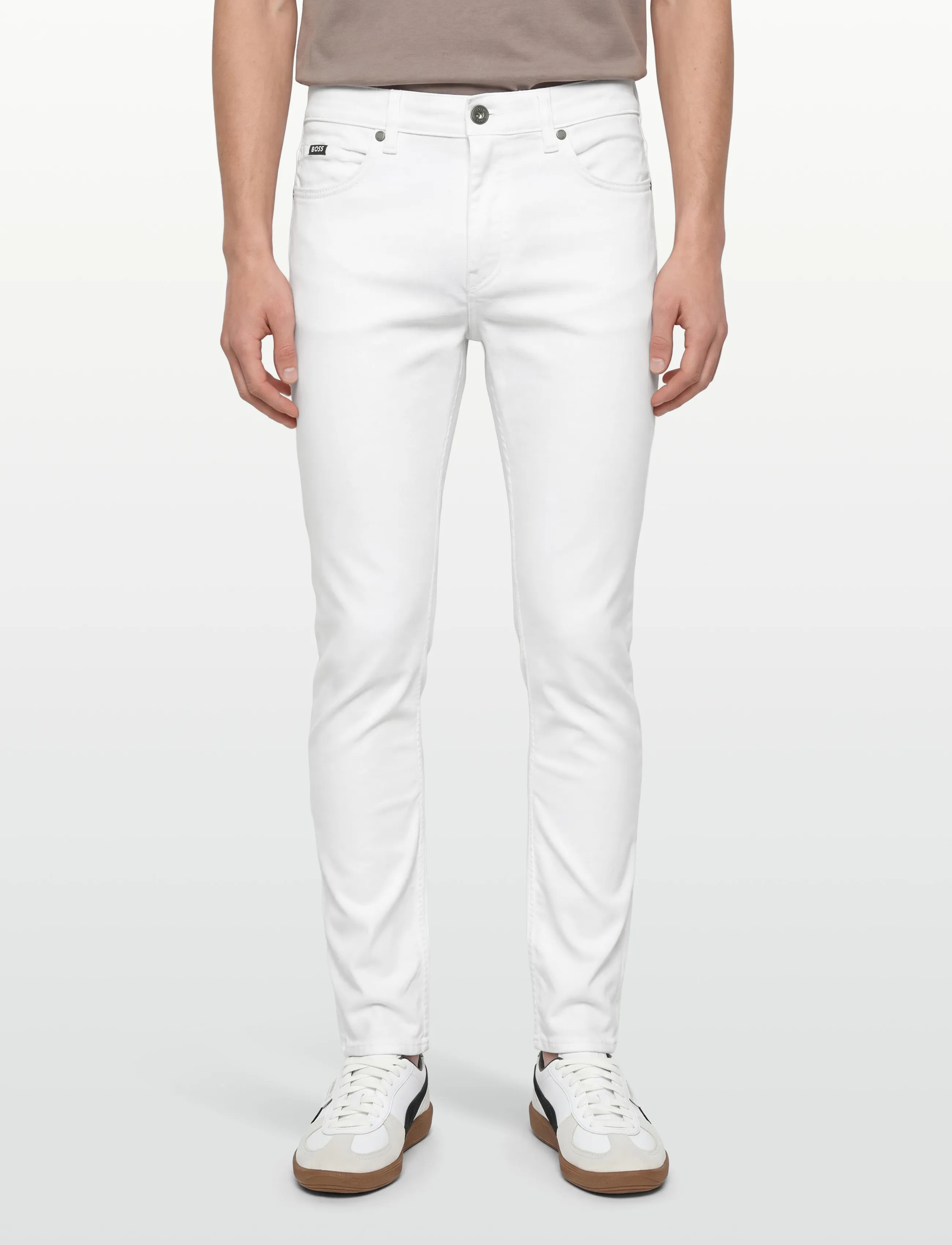 BOSS - H-Delaware_RMW - chino-buxur - white - 3