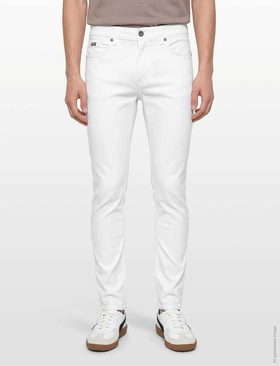 BOSS - H-Delaware_RMW - chinos - white - 3