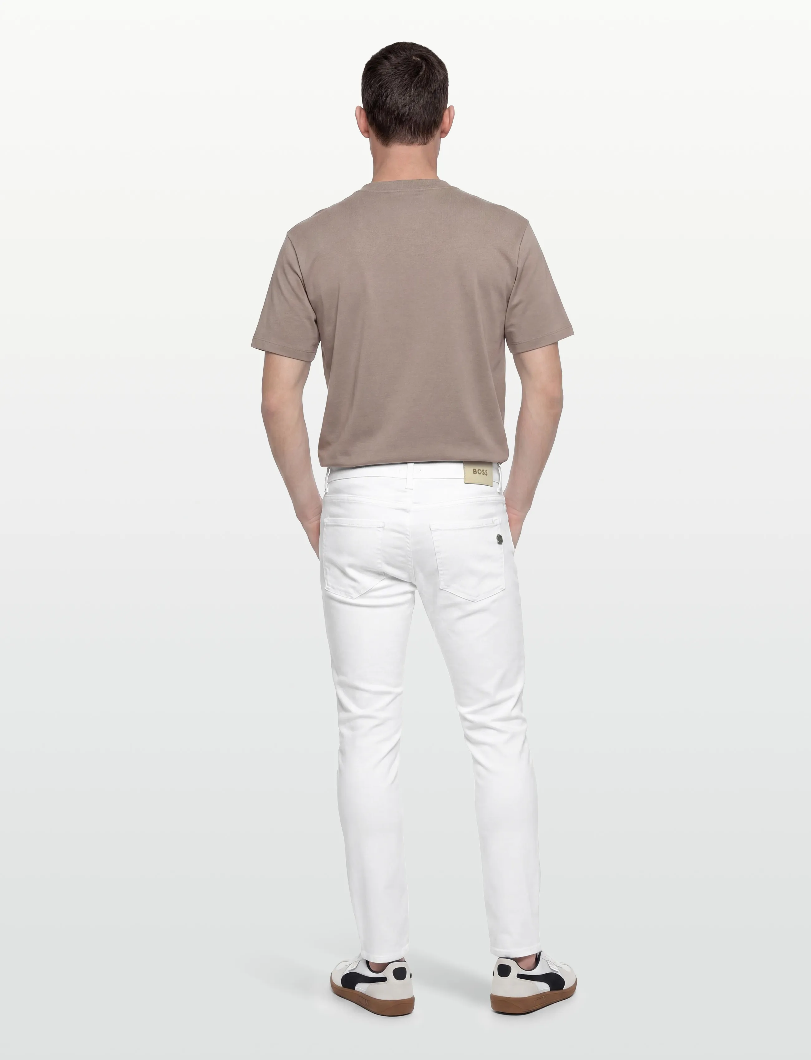 BOSS - H-Delaware_RMW - chino-buxur - white - 4