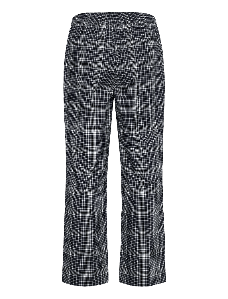 BOSS - Chris Pattern Pants - pyjamasbyxor - dark blue - 1