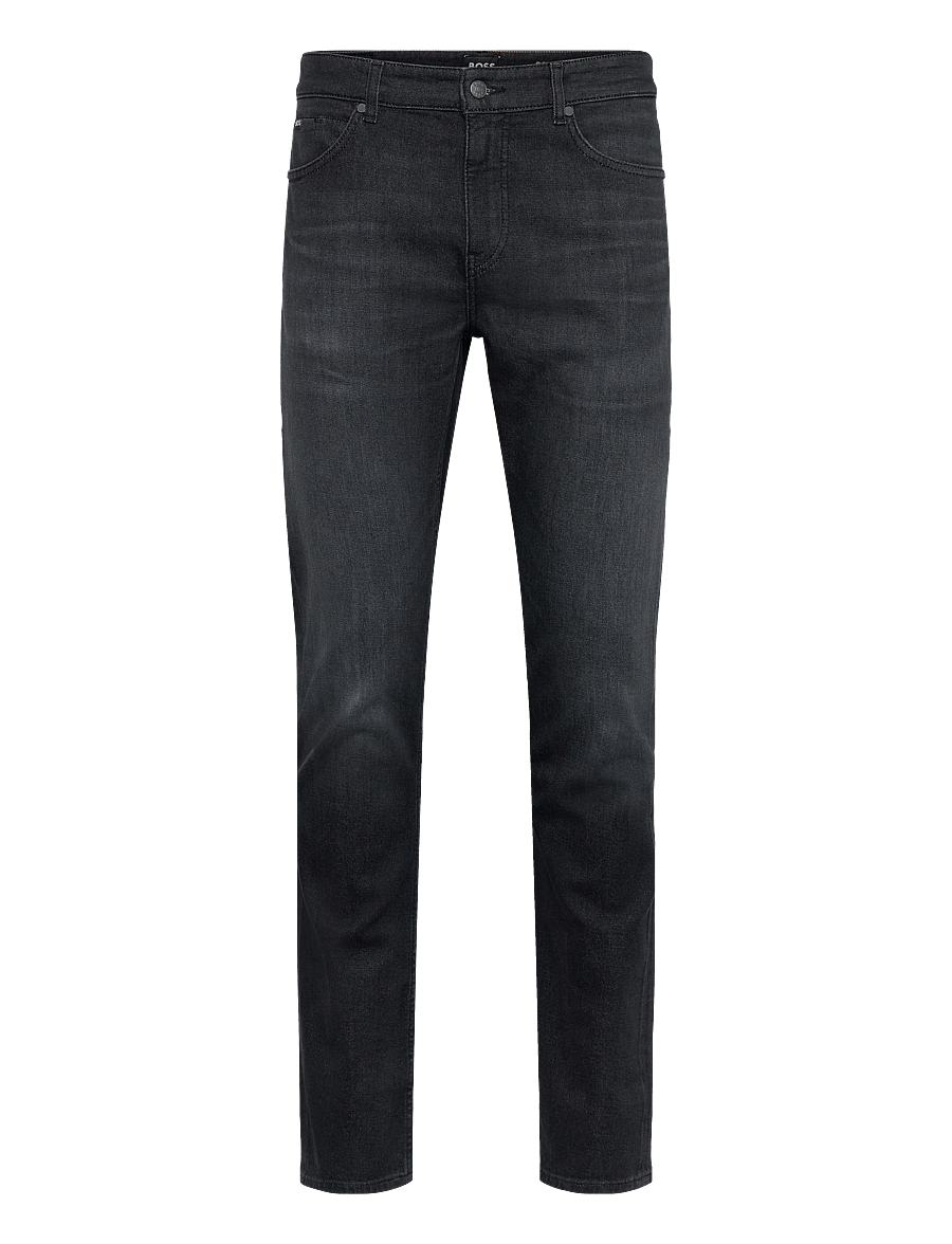 BOSS - H-Delaware - regular piegriezuma džinsa bikses - black - 0