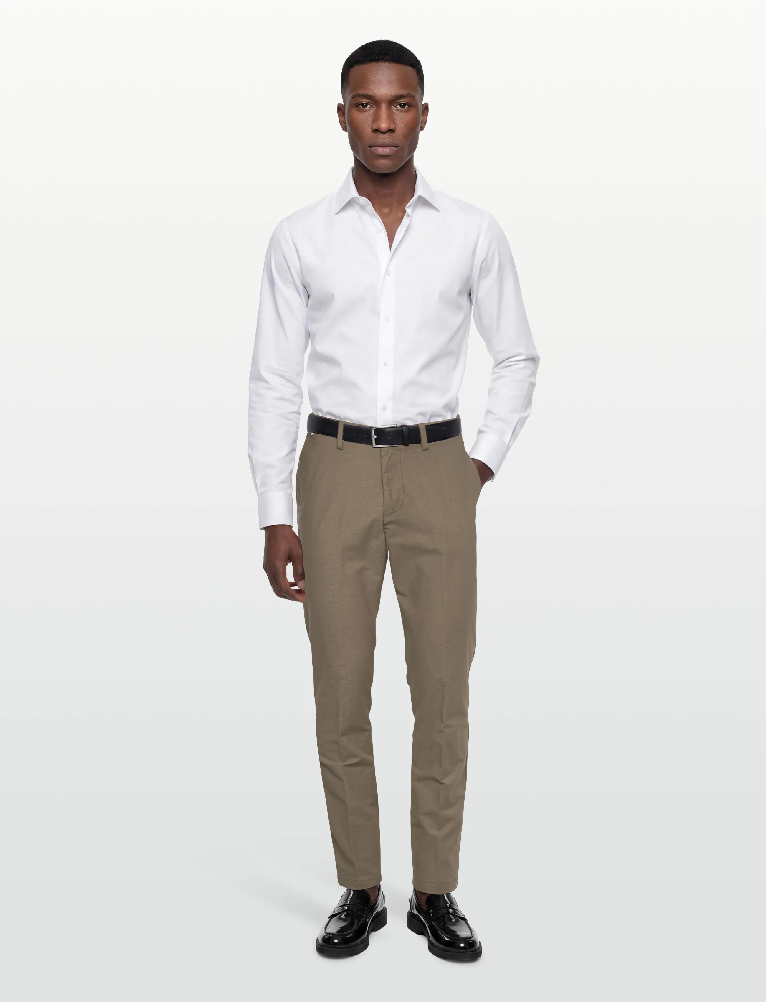 BOSS H-Kaiton1 - Hosen - OPEN BROWN / beige