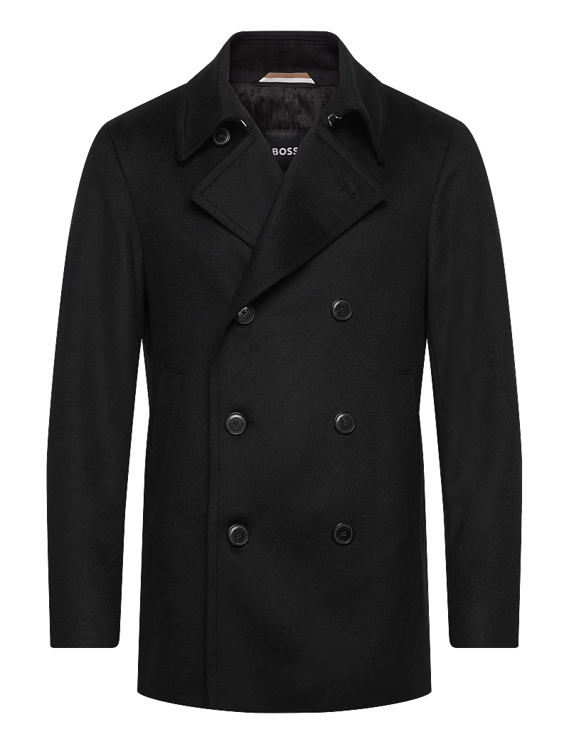 BOSS - H-Hyde-Pcoat-254 - trenchcoats - black - 0
