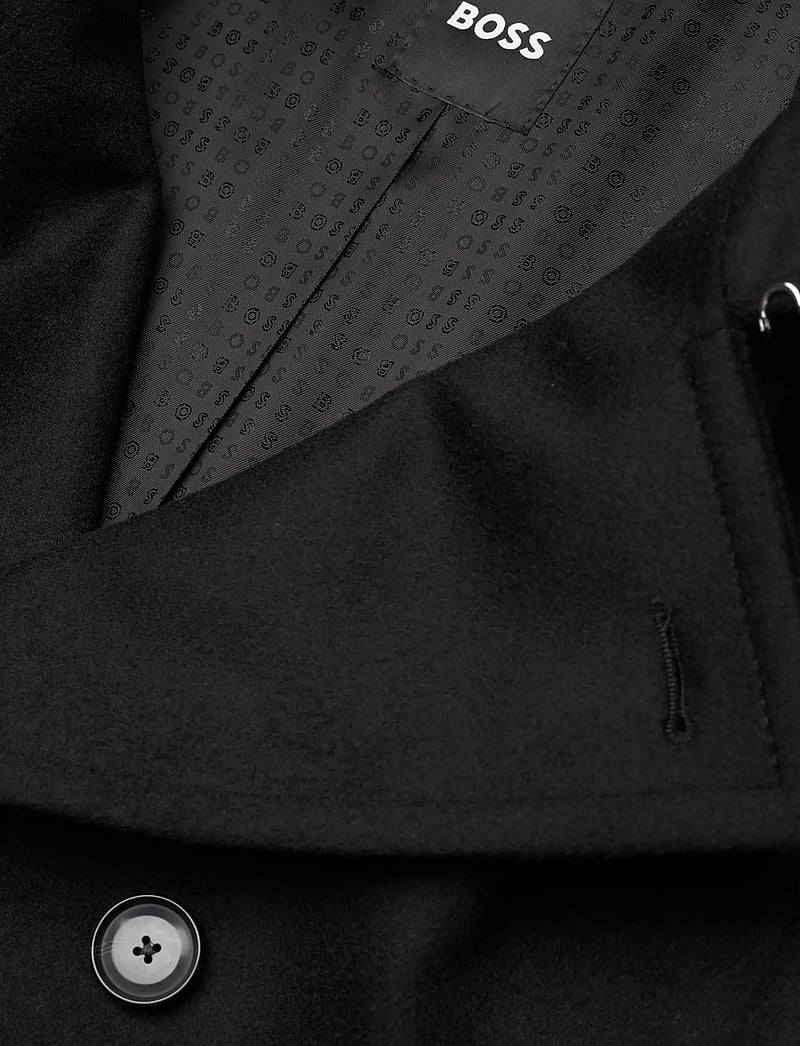 BOSS - H-Hyde-Pcoat-254 - trenchcoats - black - 3