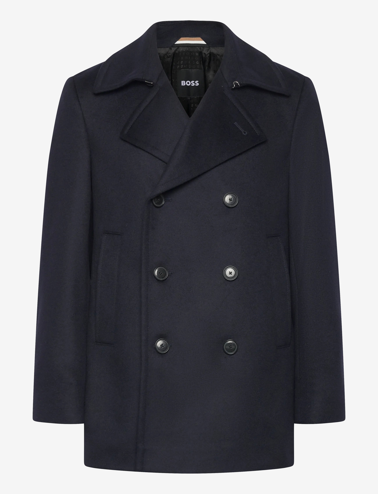 BOSS - H-Hyde-Pcoat-254 - trenchcoats - dark blue - 0