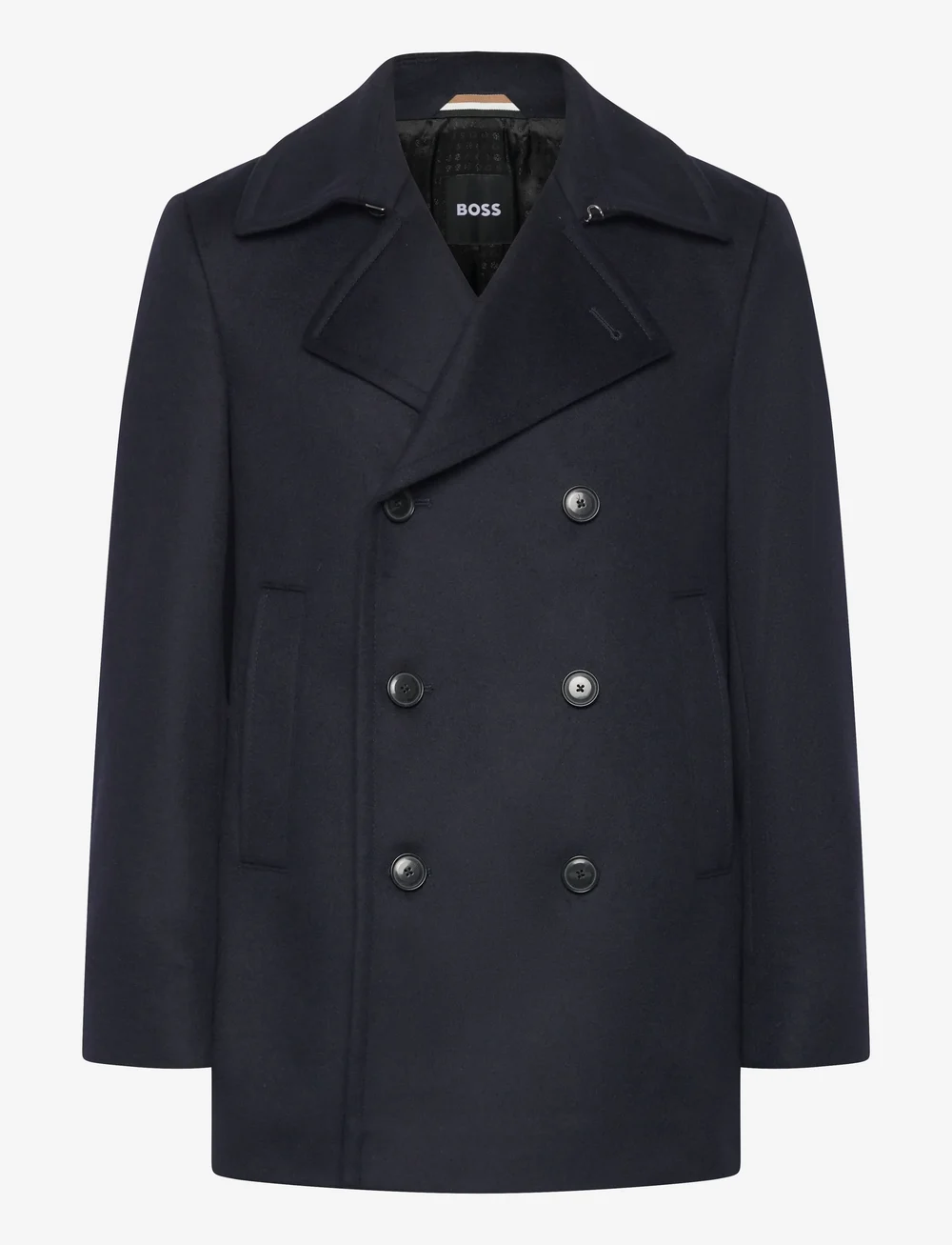 BOSS - H-Hyde-Pcoat-254 - trenchcoats - dark blue - 0
